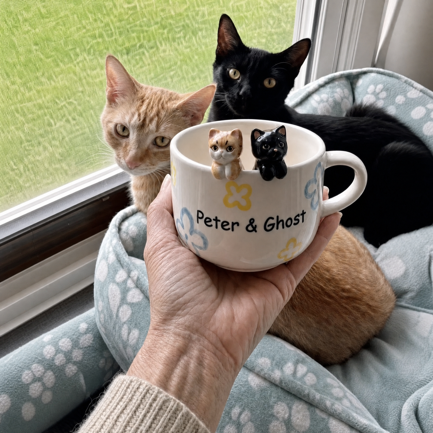 Handmade Custom Pet Figurine Mug