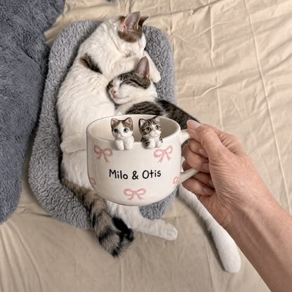Handmade Custom Pet Figurine Mug